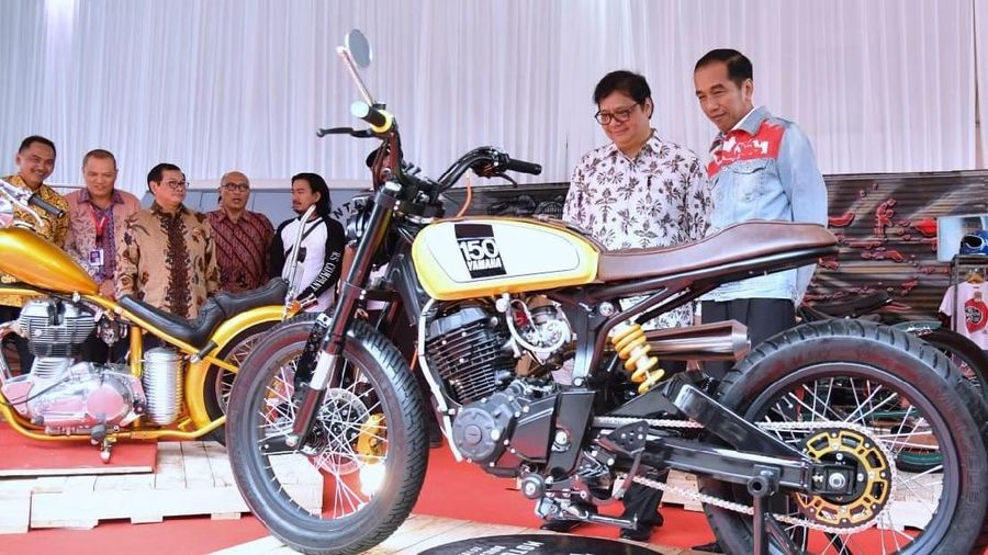 Motor Modifikasi yang Dicoba Jokowi Punya Pengusaha Riau