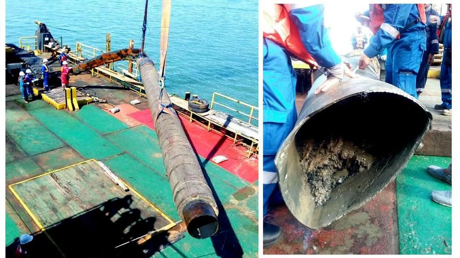 PT Pertamina (Persero) menegaskan akan meminta ganti rugi kepada pemilik kapal yang membuat patahnya pipa di perairan Teluk Balikpapan, Kalimantan Timur.