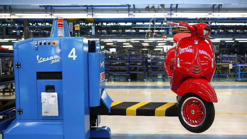 Salah satu Vespa paling langka di Indonesia adalah Vespa Kongo yaitu Vespa hadiah dari PBB