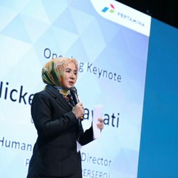 Nicke Widyawati Jadi Pengganti Sementara Dirut Pertamina