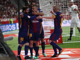 Barcelona Juara Copa del Rey Usai Hajar Sevilla 5-0