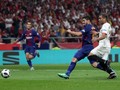 Barcelona Unggul 3-0 atas Sevilla di Babak Pertama