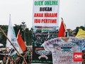 Merasa Diabaikan, Ojek Online akan Gugat Presiden Jokowi