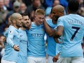 Man City Menang 5-0 Atas Swansea, Suporter Masuk ke Lapangan