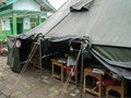 Gempa Banjarnegara, Siswa Ujian Nasional di Tenda Darurat