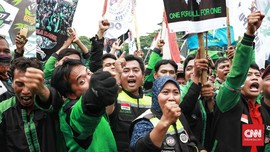 Bikin Pusing, Menkominfo Minta Sopir Ojek Online Kurangi Demo