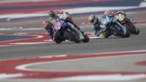 Maverick Vinales sempat tertinggal di posisi kedua setelah memulai start di posisi terdepan. (Getty Images/Getty Images/AFP)