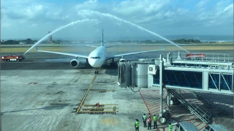 GARUDA INDONESIA RESMIKAN PENERBANGAN DENPASAR – MUMBAI VV