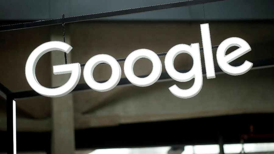 FILE PHOTO: The Google logo is seen at the 