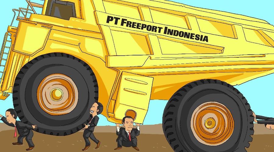 Kilau Tambang Emas Freeport di Papua Beromzet Rp 62 Triliun