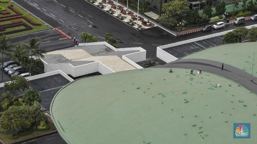 Anggaran ini naik dibandingkan yang ditetapkan dalam Rancangan Anggaran Pendapatan dan Belanja Negara (RAPBN) 2020.