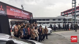 Jokowi Hadir Resmikan Ekspor 400 Unit Xpander ke Filipina