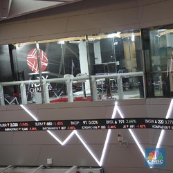 Rupiah Terombang-ambing Bikin IHSG Masuk Angin