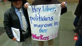 VIDEO: Uber & Lyft Kembali Diprotes Sopir Taksi Konvensional