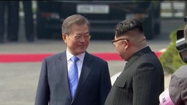 Asa Pertemuan Kim Jong-un dan Moon Jae-in Akhiri Perang Korea