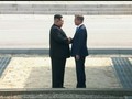VIDEO: Detik-detik Pertemuan Kim Jong-Un dan Moon Jae-in