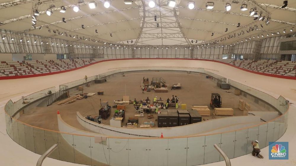 Ini Dia Arena Balap  Sepeda  Kebanggaan Indonesia Velodrome  