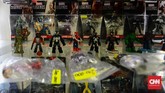 Beragam karakter tokoh superhero Marvel banyak ditemukan di markas KMI ini. (CNN Indonesia/M Andika Putra)
