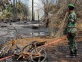 FOTO: Yang Tersisa dari Ledakan Sumur Minyak Ilegal di Aceh