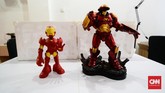 Markas Komunitas Marvel Indonesia (KMI) terletak di kawasan rumah toko Lotte Fatmawati, Jakarta Selatan. KMI yang terbentuk pada 2009 memiliki markas sejak tahun 2010. (CNN Indonesia/M Andika Putra)