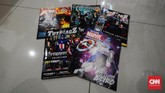 Sebuah rumah toko di kawasan Jalan Fatmawati Jakarta Selatan menjadi rumah bagi Komunitas Marvel Indonesia dan 'gudang' berisi penuh koleksi karya Marvel. (CNN Indonesia/M Andika Putra)