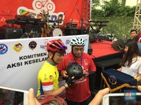 Touring Sepeda Jakarta-Surabaya, Kemenhub Kampanye Mudik Aman