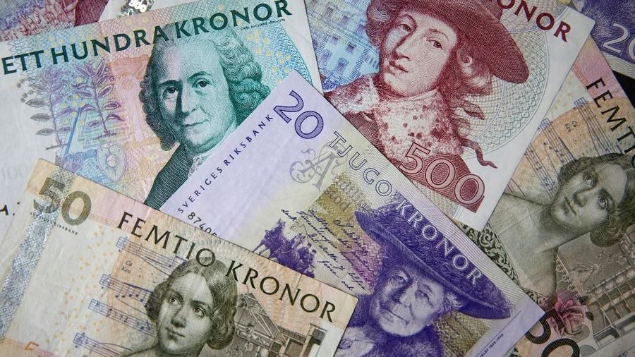 mata uang swedia kronor
