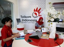 Diborong Asing Rp 352 M, Saham TLKM Melesat 2,44%