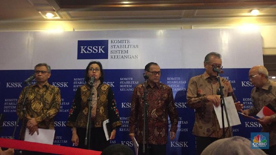 KSSK menyebutkan beberapa risiko eksternal dan domestik yang dapat memengaruhi stabilitas sistem keuangan.