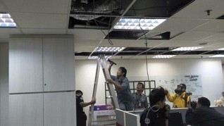 Ada Kepulan Asap di Gedung BEI, Diduga Akibat Korsleting