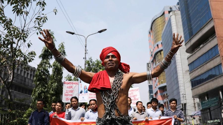 Berikut peristiwa foto-foto perayaan Hari Buruh dari berbagai negara.