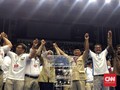 Mengaku Sempat Merinding, Prabowo Ikut Joget dengan Buruh