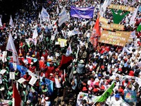 Jangan Lewat Sini! Ini Titik Macet Lalu Lintas saat Demo Buruh di DPR