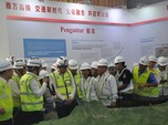 Saat Menteri Rini & Bos China Railway Tinjau Proyek KA Cepat
