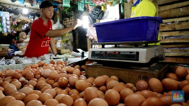 Konsensus Pasar: Inflasi Januari 0,5% MtM, 3,01% YoY - CNBC Indonesia