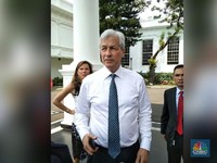 Temui Jokowi, JP Morgan Kini Optimistis Soal Ekonomi RI