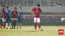 FOTO: Timnas Indonesia 'Mandul' di PSSI Anniversary Cup