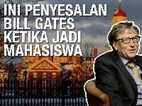 VIDEO: Ini Penyesalan Bill Gates Ketika Jadi Mahasiswa