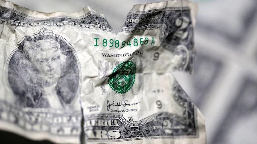 U.S. dollar and Euro banknotes are seen in this picture illustration taken May 3, 2018. REUTERS/Dado Ruvic/Illustration