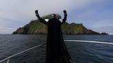 Bagian indah dari negara itu, Skellig Michael muncul di dua film Star Wars terakhir, The Force Awakens dan The Last Jedi. Itu adalah lokasi ‘persembunyian’ Luke Skywalker. (REUTERS/Clodagh Kilcoyne)
