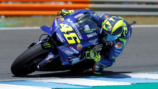 Jelang MotoGP Prancis, Syahrin Girang Membuntuti Rossi