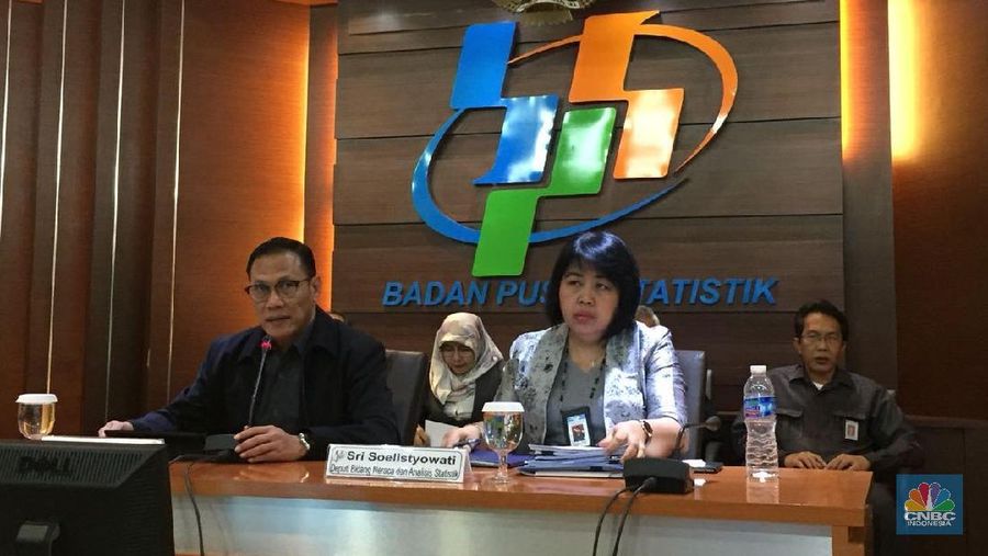 Badan Pusat Statistik (BPS) merilis angka pertumbuhan ekonomi Indonesia pada kuartal I-2018.