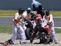 Insiden Dovizioso Salah Motor Usai Kecelakaan MotoGP Spanyol