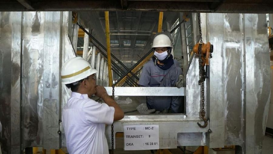LRT ini konsep transportasi antarmoda dapat berjalan baik sehingga memudahkan masyarakat dalam beraktifitas.