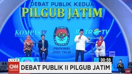 Soal Petani Garam Keluar dalam Debat Kedua Pilgub Jatim