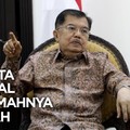 VIDEO EKSKLUSIF: Kata JK Soal Melemahnya Rupiah