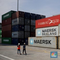 BPS: Ekspor RI Turun 4,19% Jadi US$22,43 M di Maret 2024