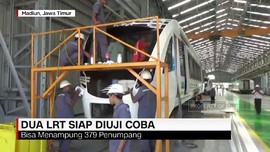 Dua LRT Siap Diuji Coba