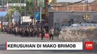 Perempatan Gunadarma Menuju Mako Brimob Ditutup