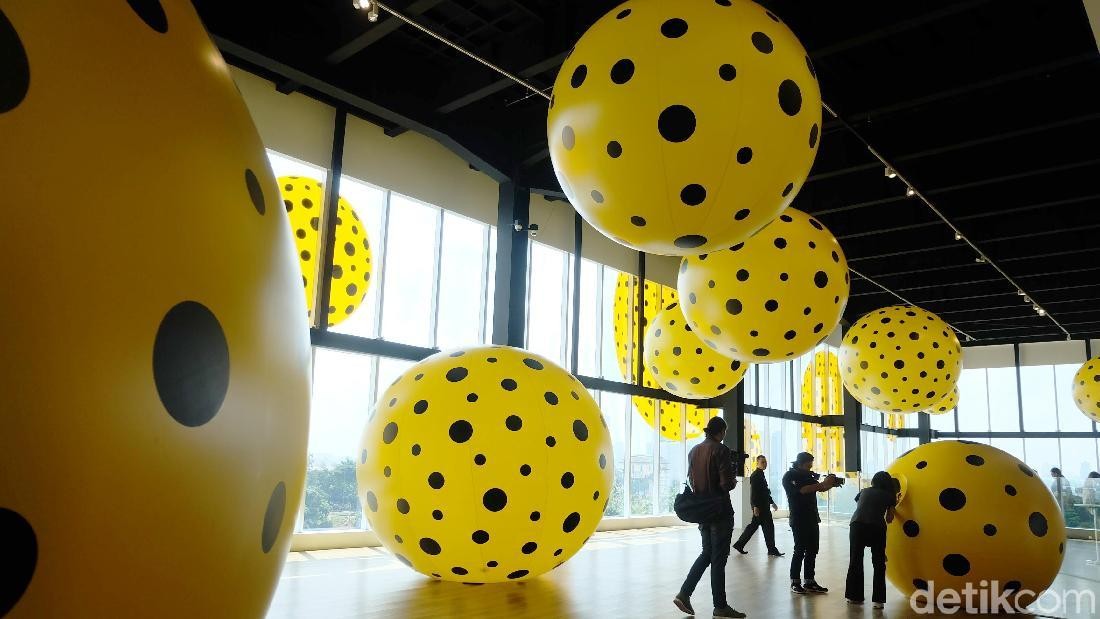Yayoi Kusama di Museum MACAN Jakarta Yayoi Kusama di Museum MACAN Jakarta